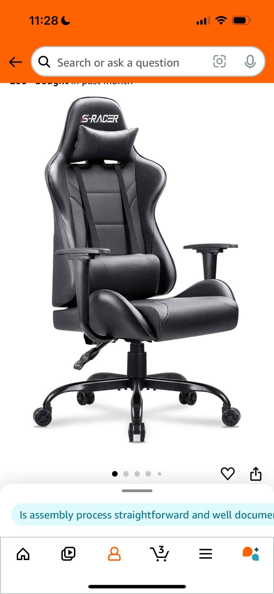Brand New Gaming Chair- MUST GO ASAP
