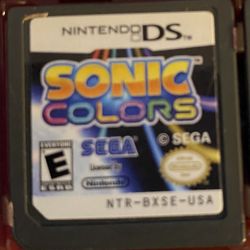 Sonic Colors Nintendo Ds
