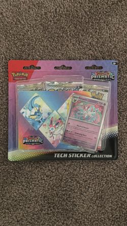 Prismatic tech sticker collection