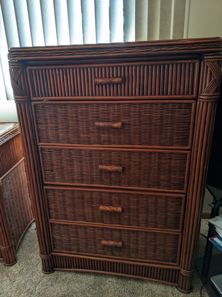 Rattan Bedroom Set- Paradise Barbados