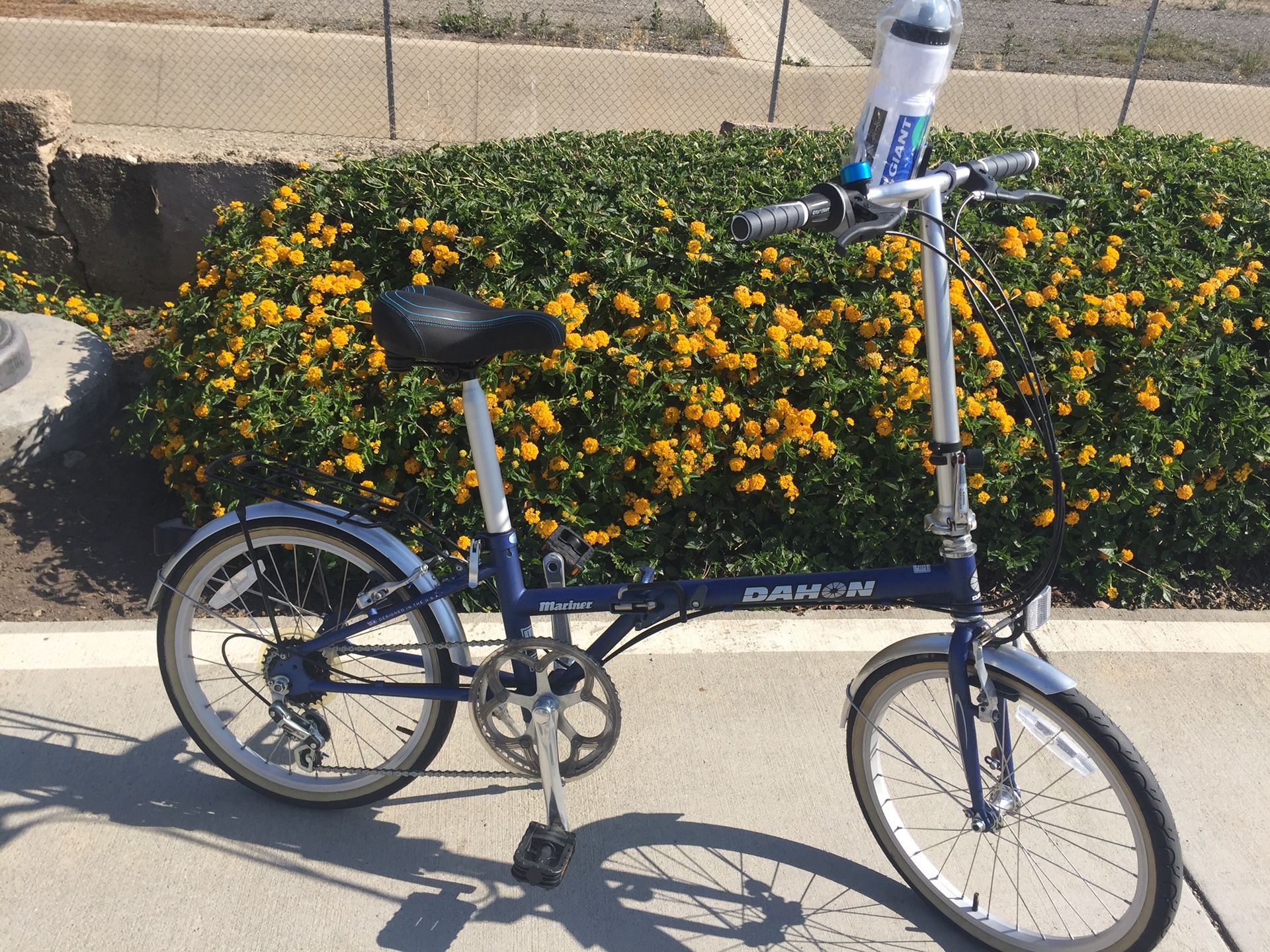 Dahon mariner lightweight multi speed foldable folding bike men s