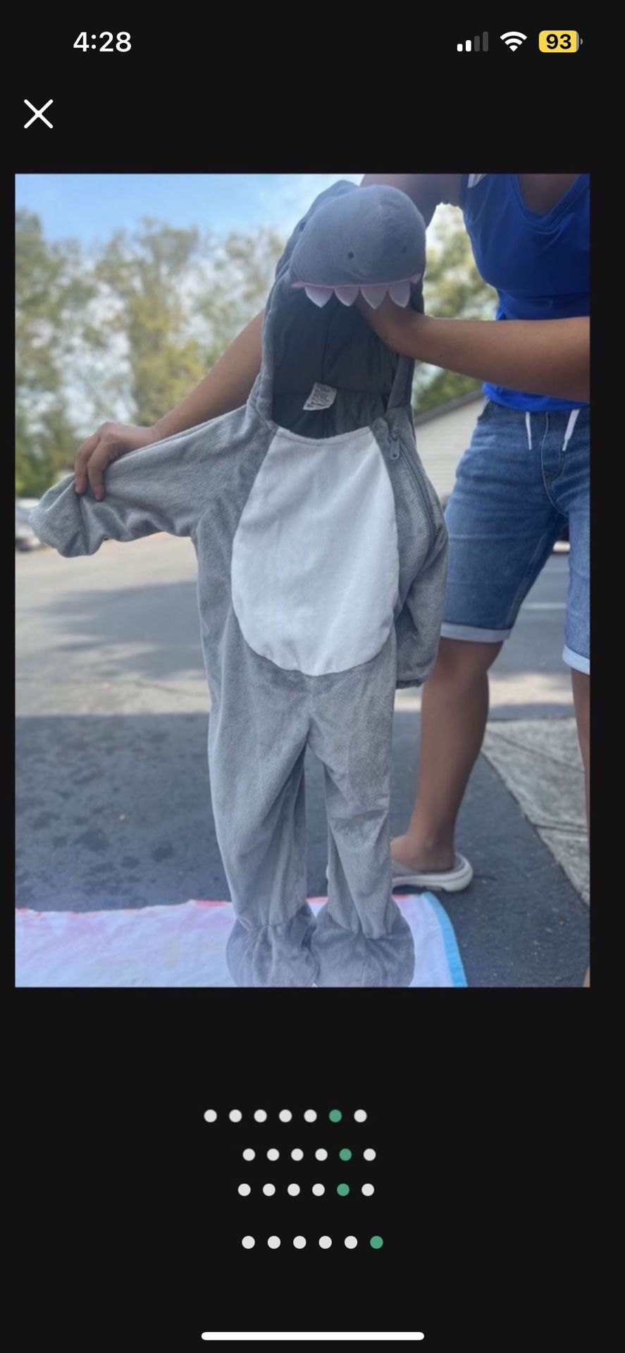 Boys Shark Costume 
