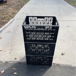 Rectangular Milk Crate 24QT