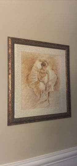 Home Goods Ballerina Art