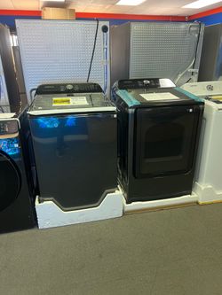 Samsung large capacity washer and dryer