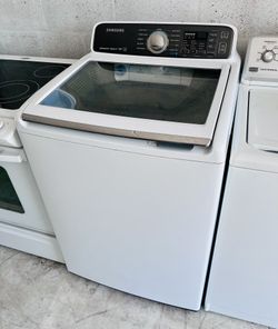 Washer Samsung 4.8 ft.³ Glass Top Activite Wash Super Capacity Like New FREE DROP OFF