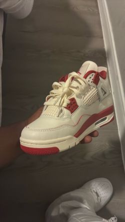 Red and white valentine Jordan’s