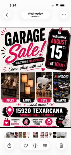 Garage sale