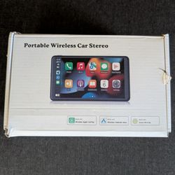 7" Wireless CarPlay Screen For Car