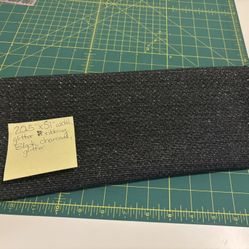 Apparel Fabric, Black And Glitter