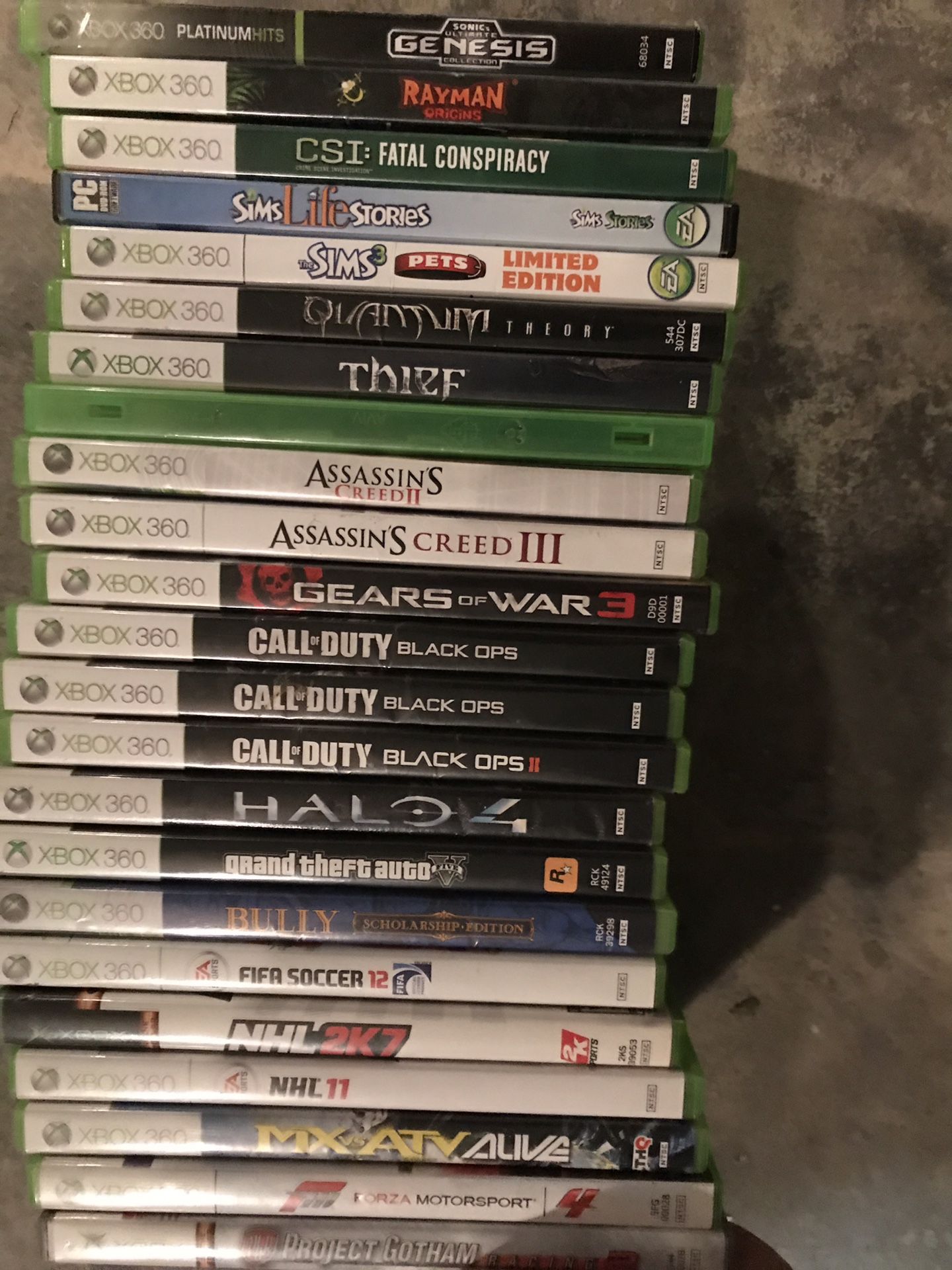 Xbox 360 games