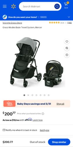 Graco Modes Basix Travel System