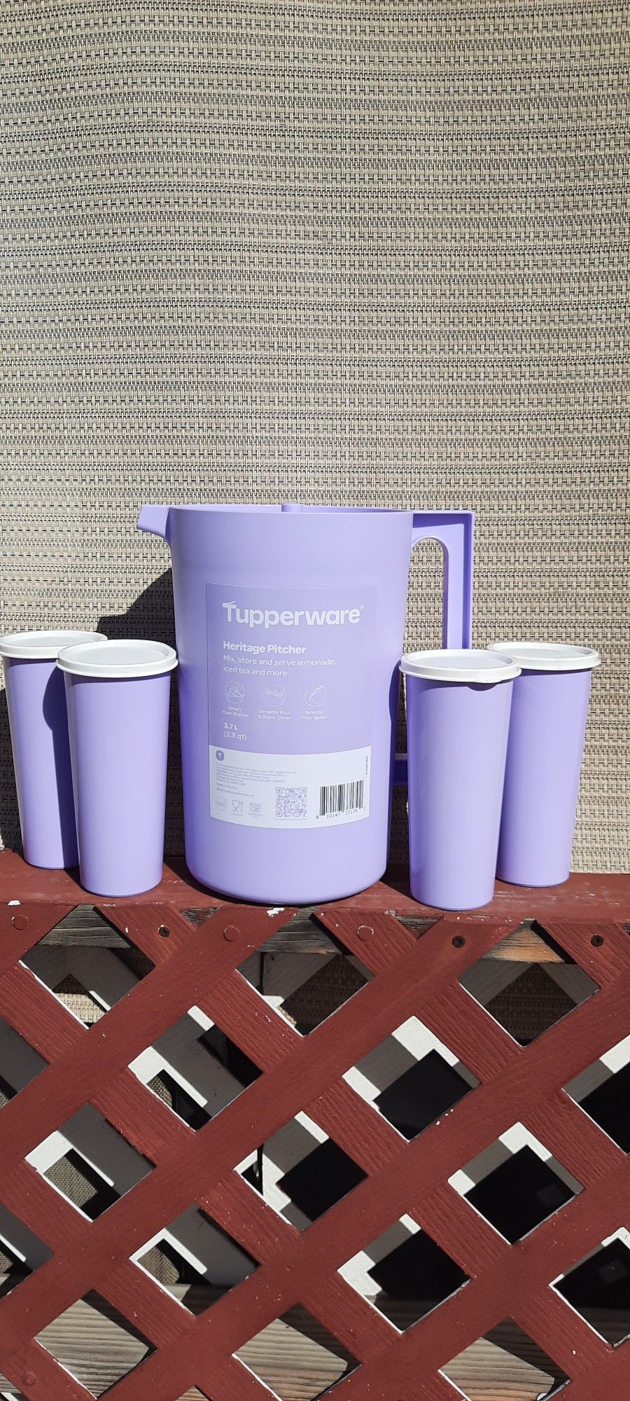 New Tupperware 5piece Set $55.00 Cash And Pick-up Only Bilingual Hablo Español