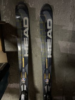 Head Snow skis and Bindings (size 163)