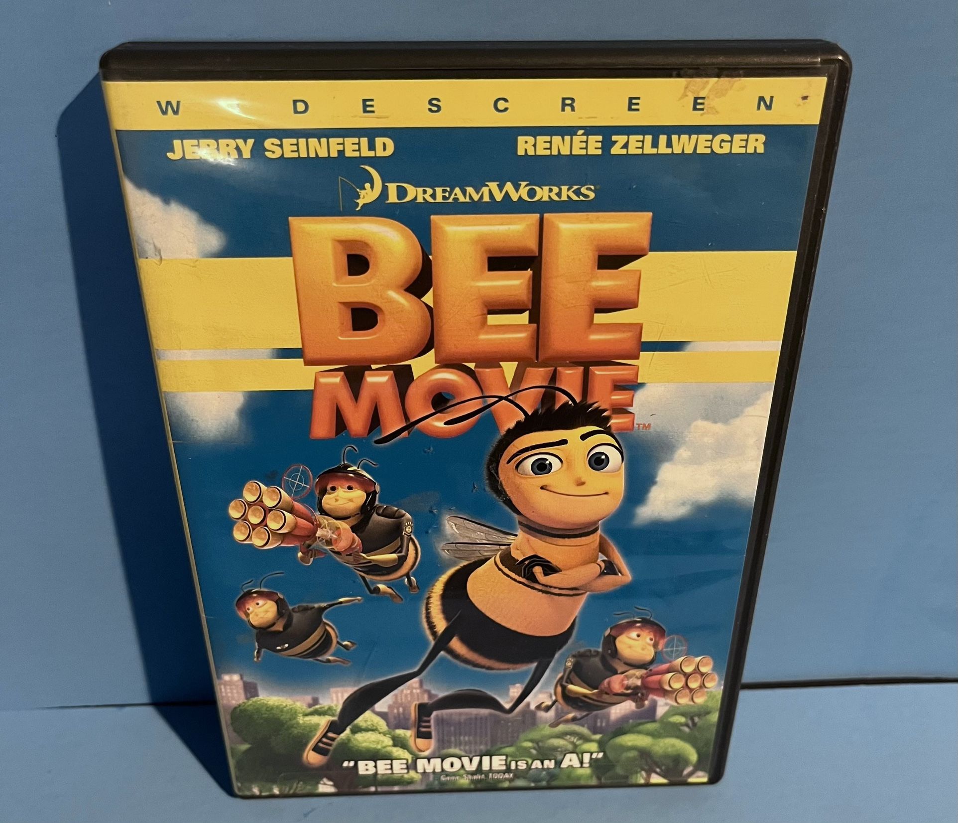 Bee Movie (DVD, 2007, Widescreen) DreamWorks Animation - Jerry Seinfeld