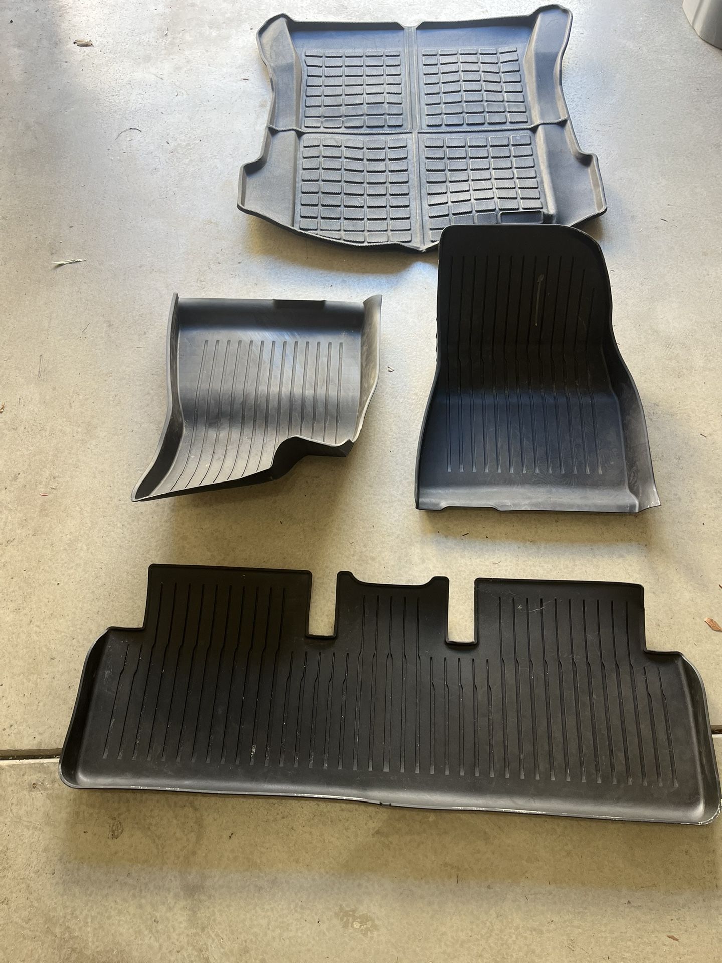 SUPER LINER Floor Mats for Tesla Model 3 2017-2023 and sunshade