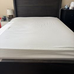 Queen Bedframe & Mattress