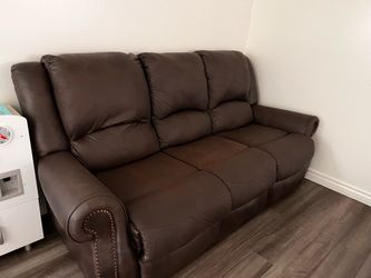 Leather couches