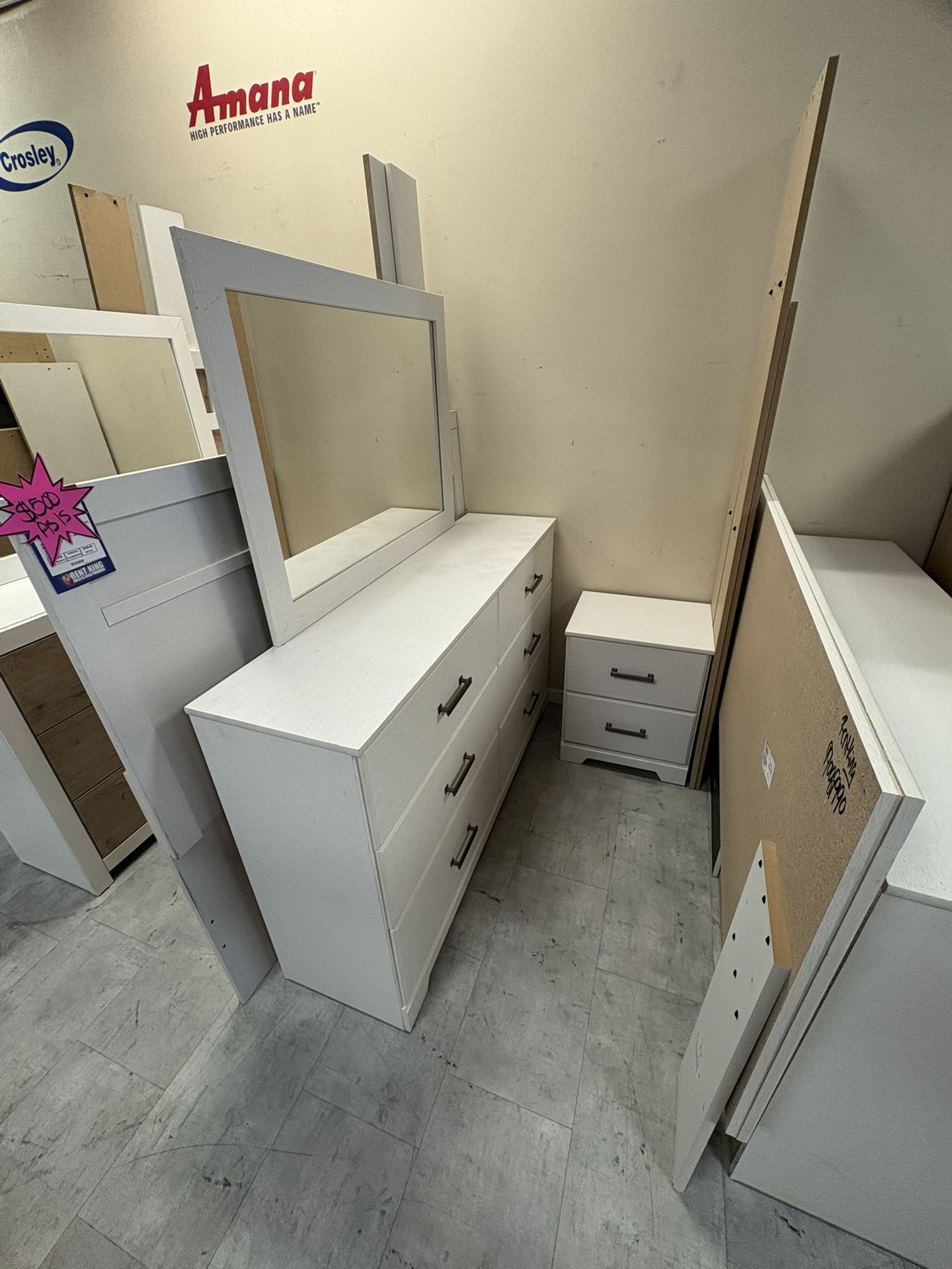 White Queen Bedroom Set