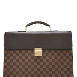 Louis Vuitton Damien Ebene Altona PM Briefcase. *Mint 