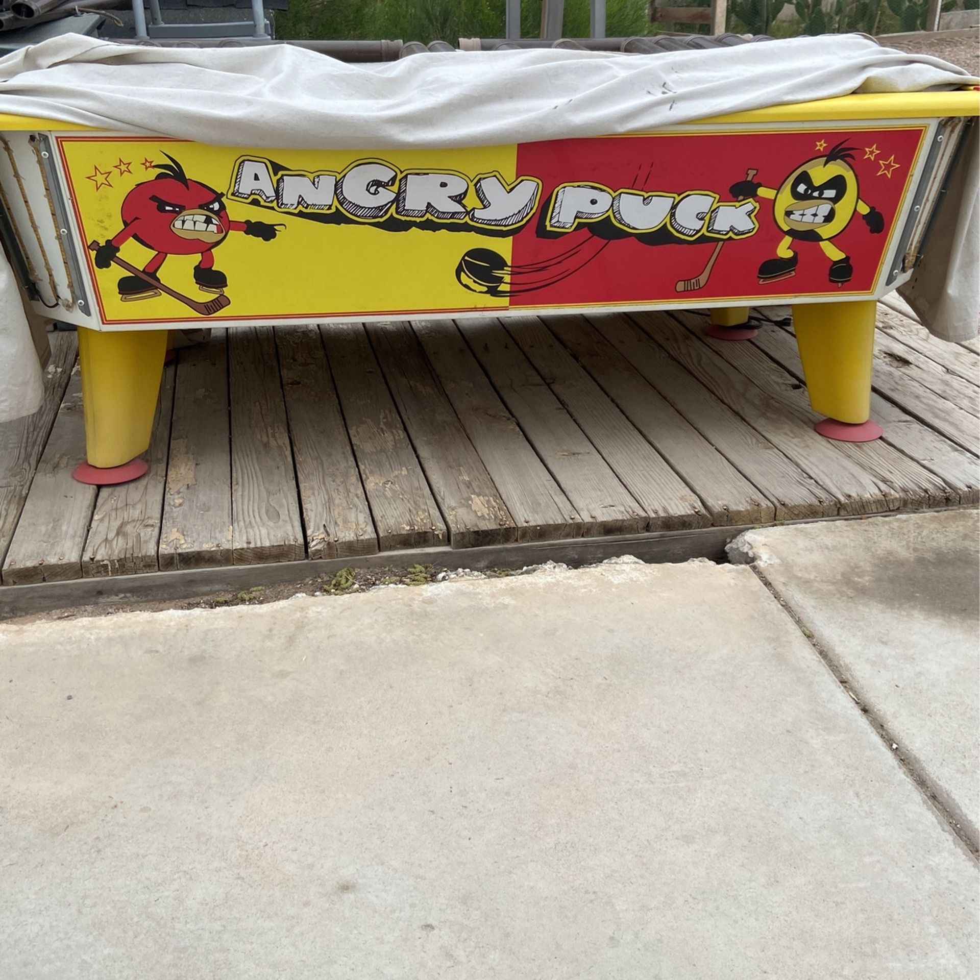 Angry Punk Air Hockey Table 