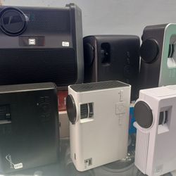 Quality Projector By Rca $45. With Screen $59. With Roku Stick Smart $99