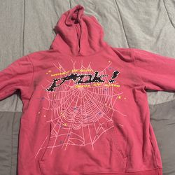 Pink Spider Hoodie