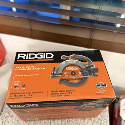 Ridgid 18V Circular Saw with Battery Kit