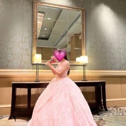 Quinceañera Dress Light Pink 