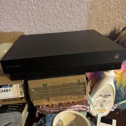 Xbox One Project Scorpio With Two Controllers And Games 