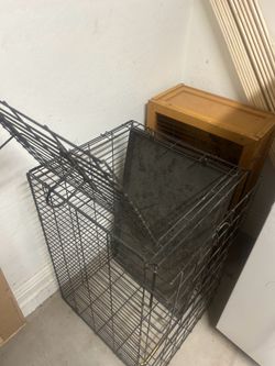 Large dog kennel