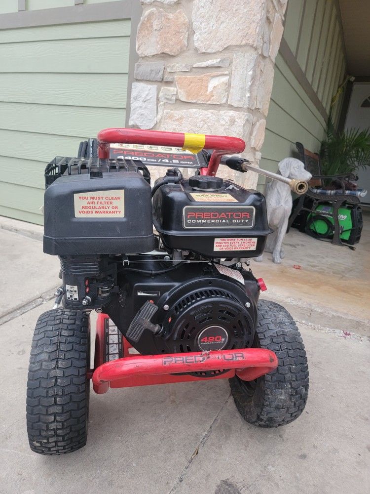 Predator 4400 psi online pressure washer