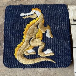 Vintage Embroidered Patch