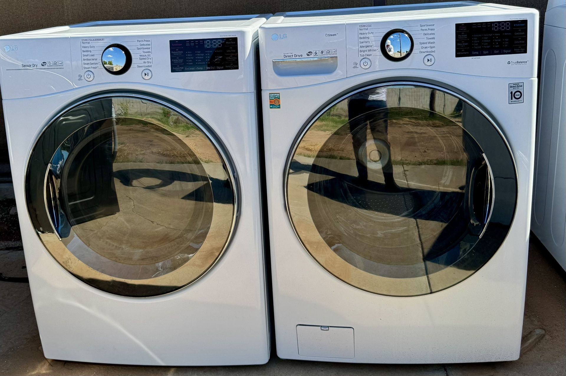Electric Dryer And Washer Machine -LG- Delivery 🛻