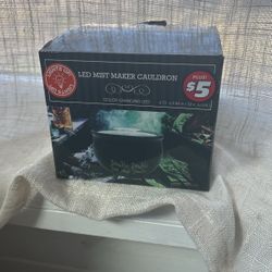 Halloween mist cauldron