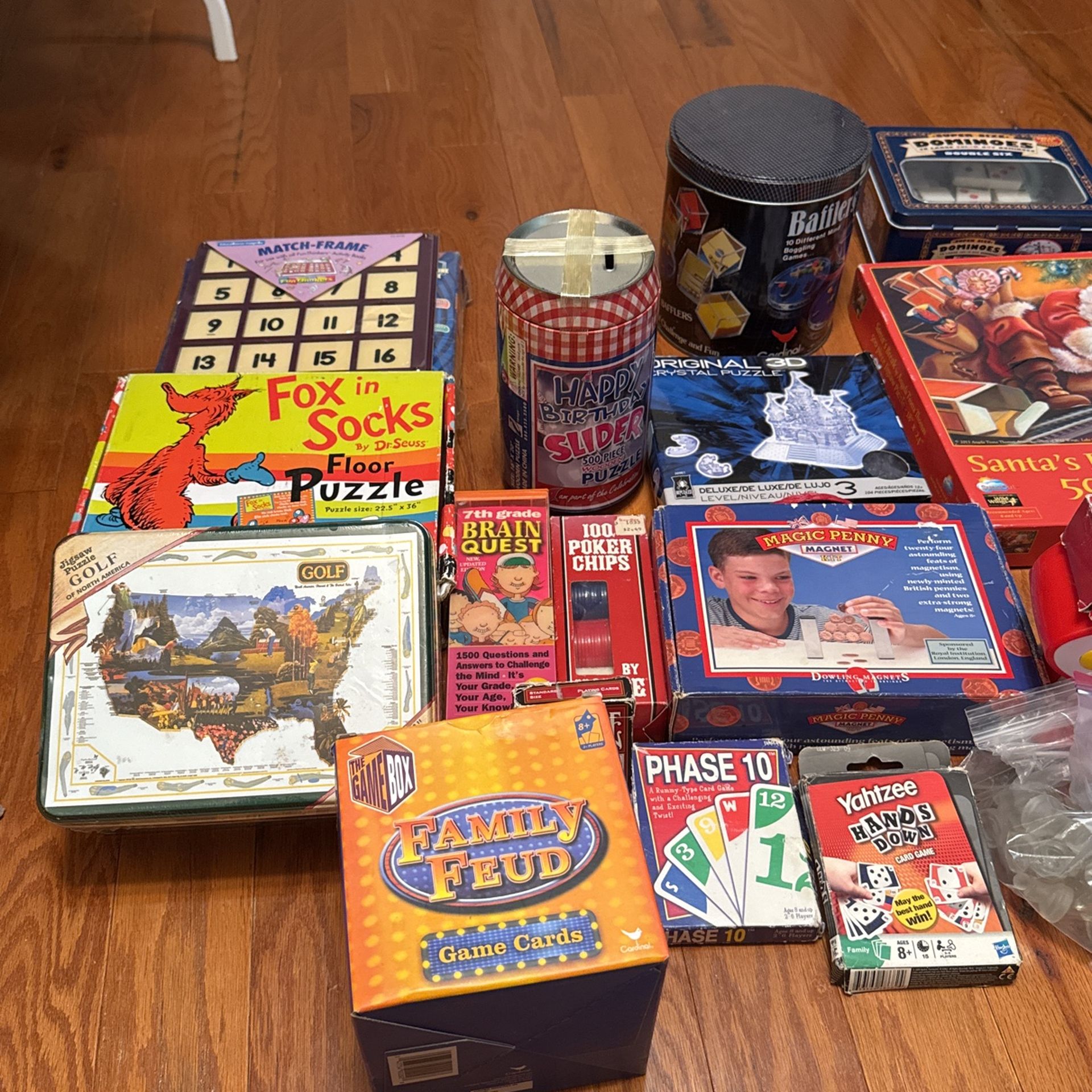 Playing Cards/puzzles/memory Game