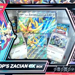 Pokemon TCG: Hop’s Zacian ex Box Journey Together Surging Sparks Obsidian Flames