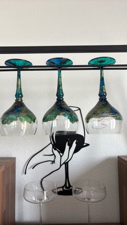 Custom wine glasses