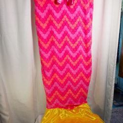 Pink Mermaid Kids Teens Snuggie Tails Super Soft Plush One Size Fits Most Comfy
