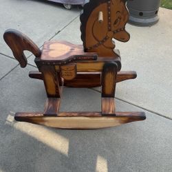 Hand Crafted Rocking Horse