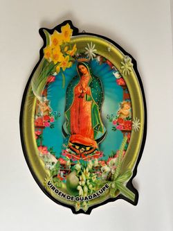 Virgen de Guadalupe Decorative Wall Plaque