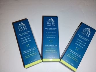 NEED GONE ASAP!! 3x Oars + Alps Anti-Everything Face Serum