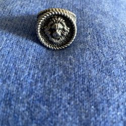 Men’s Lions Head Ring