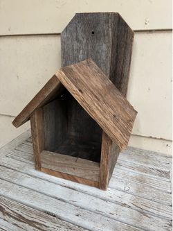 Handcrafted Cardinal Nesting Box.    South Austin.     Just built.