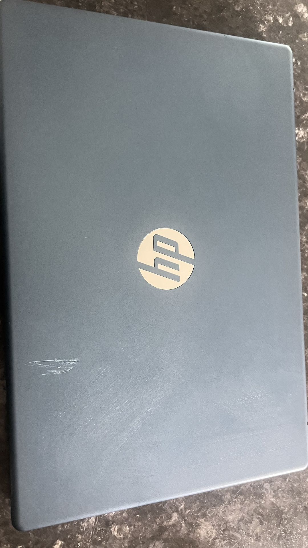 HP 14 inch HD Windows Laptop Intel Processor N150 4GB RAM 128GB UFS Waterfall Blue