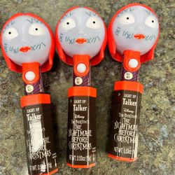 Set of 3 Disney Sally Light-Up Talkers with Candy