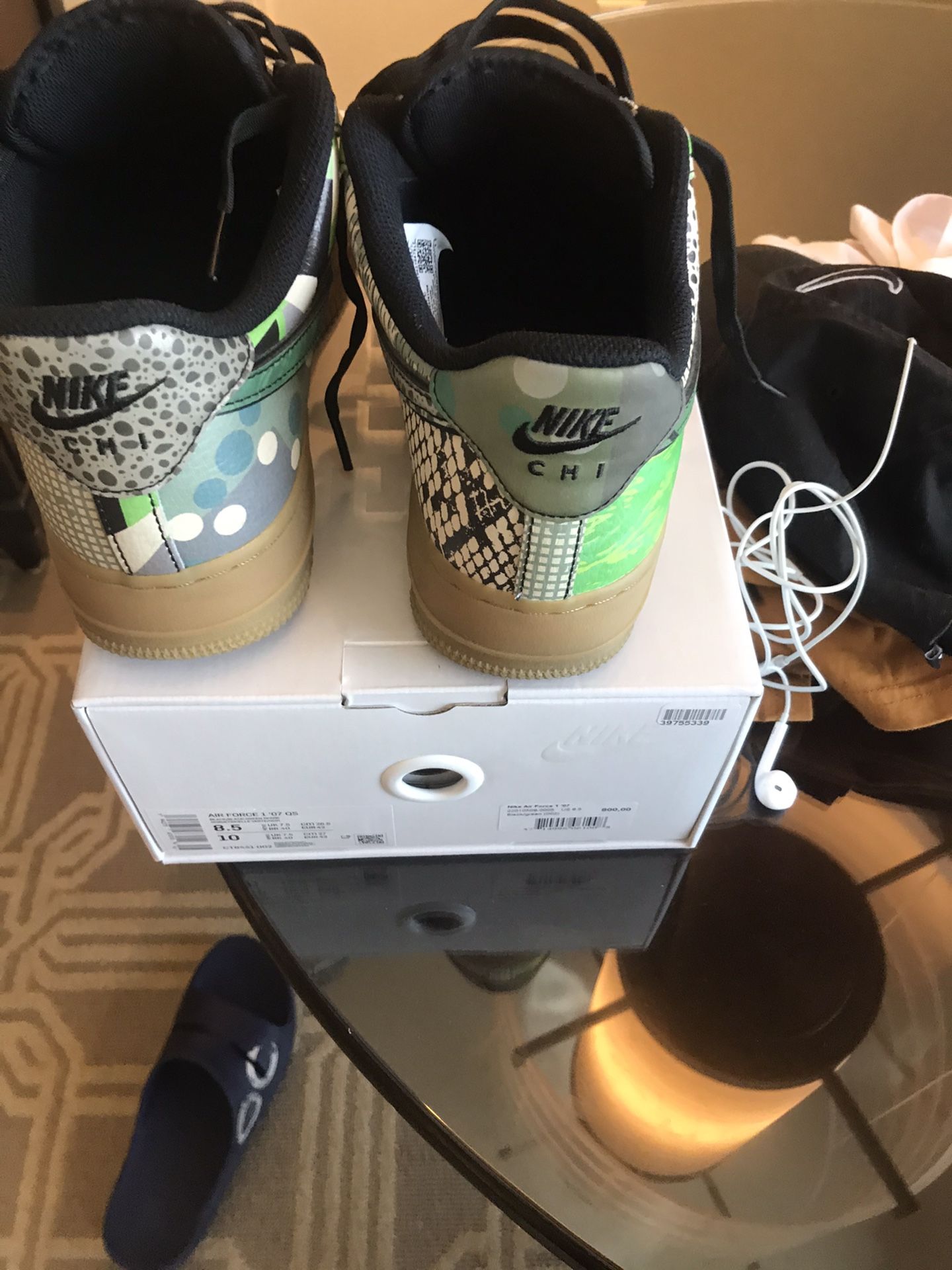 2020 Chicago Allstar Air Force Ones Size 8.5