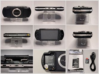 🔥 Refurbished Sony PSP-1001 Piano Black • Loaded 64GB Storage • New Battery • 7-Day Warranty