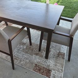 Indoor Dining table with 4 chairs