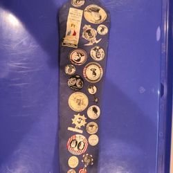 Raphael Men's Silk Necktie. U.S. Presidents. Blue Tie. Never Worn 